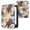 калъф kwmobile за Kobo Clara 2E, Екологична кожа, Многоцветен, 60056.27
