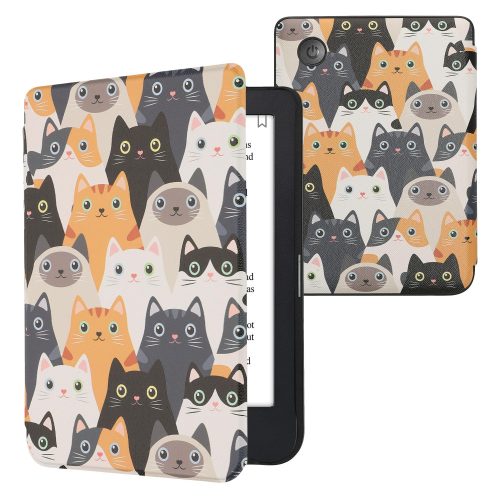 калъф kwmobile за Kobo Clara 2E, Екологична кожа, Многоцветен, 60056.27
