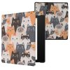 калъф kwmobile за Amazon Kindle Oasis 10, Екологична кожа, Многоцветен, 49417.40