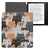 калъф kwmobile за Amazon Kindle Oasis 10, Екологична кожа, Многоцветен, 49417.40