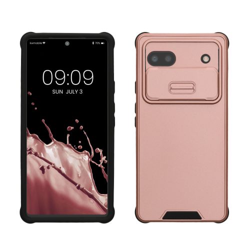 Kwmobile калъф за Google Pixel 6a, розов, силиконов, 61361.31