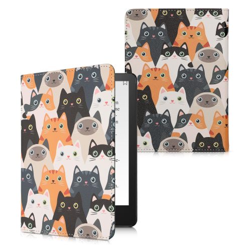 калъф kwmobile за Amazon Kindle Paperwhite 11, Екологична кожа, Многоцветен, 57810.27