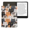 калъф kwmobile за Amazon Kindle Paperwhite 11, Екологична кожа, Многоцветен, 57810.27