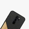 Броня kwmobile за Xiaomi Redmi Note 8 Pro, дърво, кафяво/черно, 56622.03
