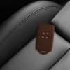 Калъф за автомобилен ключ Kwmobile за Renault/Dacia 4 бутона, Keyless Go, черен, силикон, 48035.247