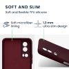 Калъф kwmobile за Vivo Y72 5G/Y52 5G, силиконов, тъмно кафяв, 59095.187