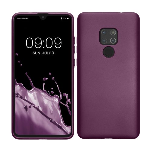 Kwmobile калъф за Huawei Mate 20, син, силиконов, 61412.23