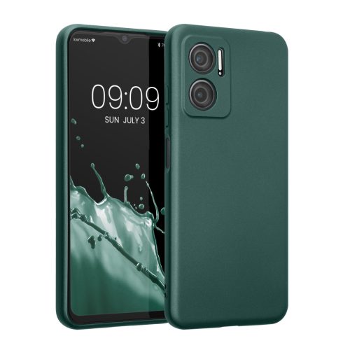 Kwmobile Кейс за Xiaomi Redmi 10 5G, Зелен, Силиконов, 61414.14