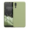 калъф kwmobile за Huawei P20, Силиконов, Зелен, 44212.172