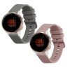Комплект от 2 каишки Kwmobile за Garmin Venu 2S, розово/сиво, силикон, 55152.02