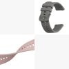 Комплект от 2 каишки Kwmobile за Garmin Venu 2S, розово/сиво, силикон, 55152.02