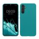 Kwmobile калъф за Samsung Galaxy A34 5G, син, силиконов, 60809.57