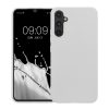 Kwmobile калъф за Samsung Galaxy A34 5G, бял, силиконов, 60809.48