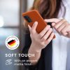 Kwmobile Кейс за Samsung Galaxy A23/Galaxy A23 5G, Кафяв, Силиконов, 57804.249