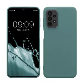   Калъф Kwmobile за Samsung Galaxy A23/Galaxy A23 5G, син, силикон, 57804.207