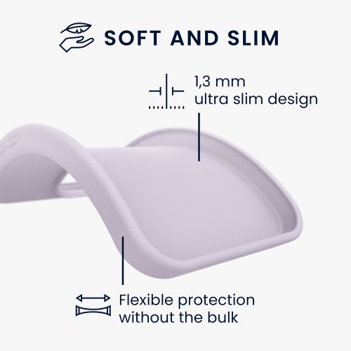 Калъф Kwmobile за Samsung Galaxy Xcover 5, лилав, силикон, 54536.108