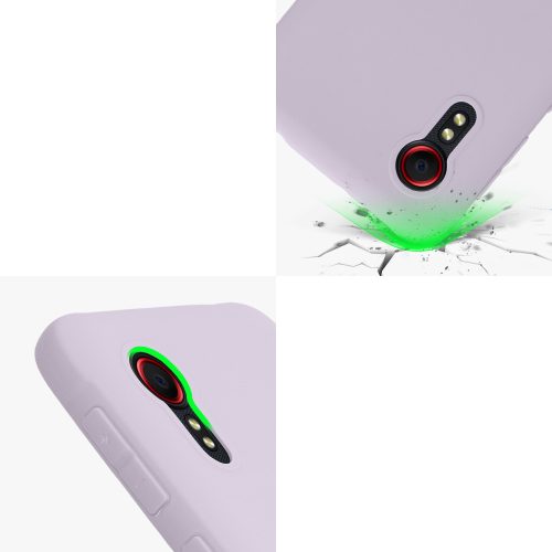 Калъф Kwmobile за Samsung Galaxy Xcover 5, лилав, силикон, 54536.108