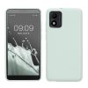 Kwmobile калъф за Alcatel 1B (2022), светло зелен, силиконов, 61461.2