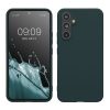Kwmobile калъф за Samsung Galaxy A54 5G, тъмнозелен, силиконов, 60796.202