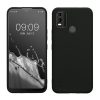 Kwmobile калъф за Nokia C21 Plus, черен, силиконов, 61460.01