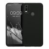 Kwmobile калъф за Nokia C21 Plus, черен, силиконов, 61460.01