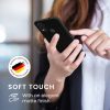 Kwmobile калъф за Nokia C21 Plus, черен, силиконов, 61460.01