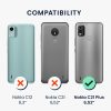 Kwmobile калъф за Nokia C21 Plus, черен, силиконов, 61460.01