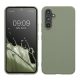 Kwmobile калъф за Samsung Galaxy A54 5G, светло зелен, силиконов, 60796.172