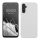 Kwmobile калъф за Samsung Galaxy A14 5G, бял, силиконов, 61462.48
