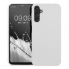Kwmobile калъф за Samsung Galaxy A14 5G, бял, силиконов, 61462.48