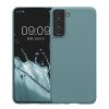 Калъф Kwmobile за Samsung Galaxy S21, зелен, силикон, 54055.206