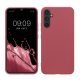 Kwmobile калъф за Samsung Galaxy A34 5G, тъмно розов, силиконов, 60809.167