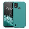 Kwmobile калъф за Nokia C21 Plus, син, силиконов, 61460.57