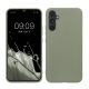 Kwmobile калъф за Samsung Galaxy A34 5G, светло зелен, силиконов, 60809.172