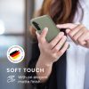 Kwmobile калъф за Samsung Galaxy A34 5G, светло зелен, силиконов, 60809.172