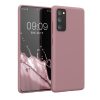 Калъф Kwmobile за Samsung Galaxy S20 FE, розов, силикон, 53604.52
