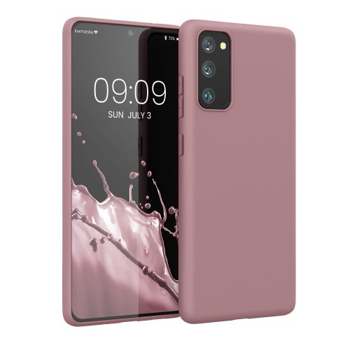Калъф Kwmobile за Samsung Galaxy S20 FE, розов, силикон, 53604.52