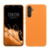 Kwmobile калъф за Samsung Galaxy A34 5G, оранжев, силиконов, 60809.15