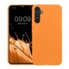 Kwmobile калъф за Samsung Galaxy A34 5G, оранжев, силиконов, 60809.15
