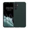 Kwmobile калъф за Samsung Galaxy A34 5G, тъмнозелен, силиконов, 60809.169