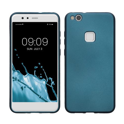 Калъф Kwmobile за Huawei P10 Lite, син, силикон, 41491.251