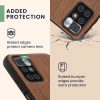 Калъф Kwmobile за Xiaomi Redmi 10, кафяв/черен, дърво/силикон, 56794.03