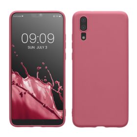   Калъф Kwmobile за Huawei P20, розов, силикон, 44212.167