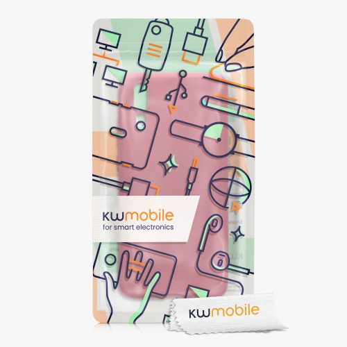Калъф Kwmobile за Huawei P20, розов, силикон, 44212.167