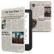 Капак Kwmobile за Kobo Clara 2E, Многоцветен, Екологична кожа, 60056.30