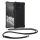 Kwmobile Кейс с връзка за Motorola Edge 40 Pro/Edge Plus (2023), Черен, Силиконов, 61504.01