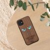 Калъф Kwmobile за Apple iPhone 11, многоцветен, дърво/силикон, 49799.19