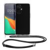 Kwmobile калъф с връзка за OnePlus Nord N30/Nord CE 3 Lite, прозрачен/черен, силиконов, 61495.01