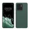 Kwmobile калъф за Motorola Edge 40, зелен, силиконов, 61511.166