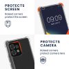 Kwmobile Кейс с връзка за Motorola Edge 40 Pro/Edge Plus (2023), Прозрачен/Черен, Силиконов, 61503.01